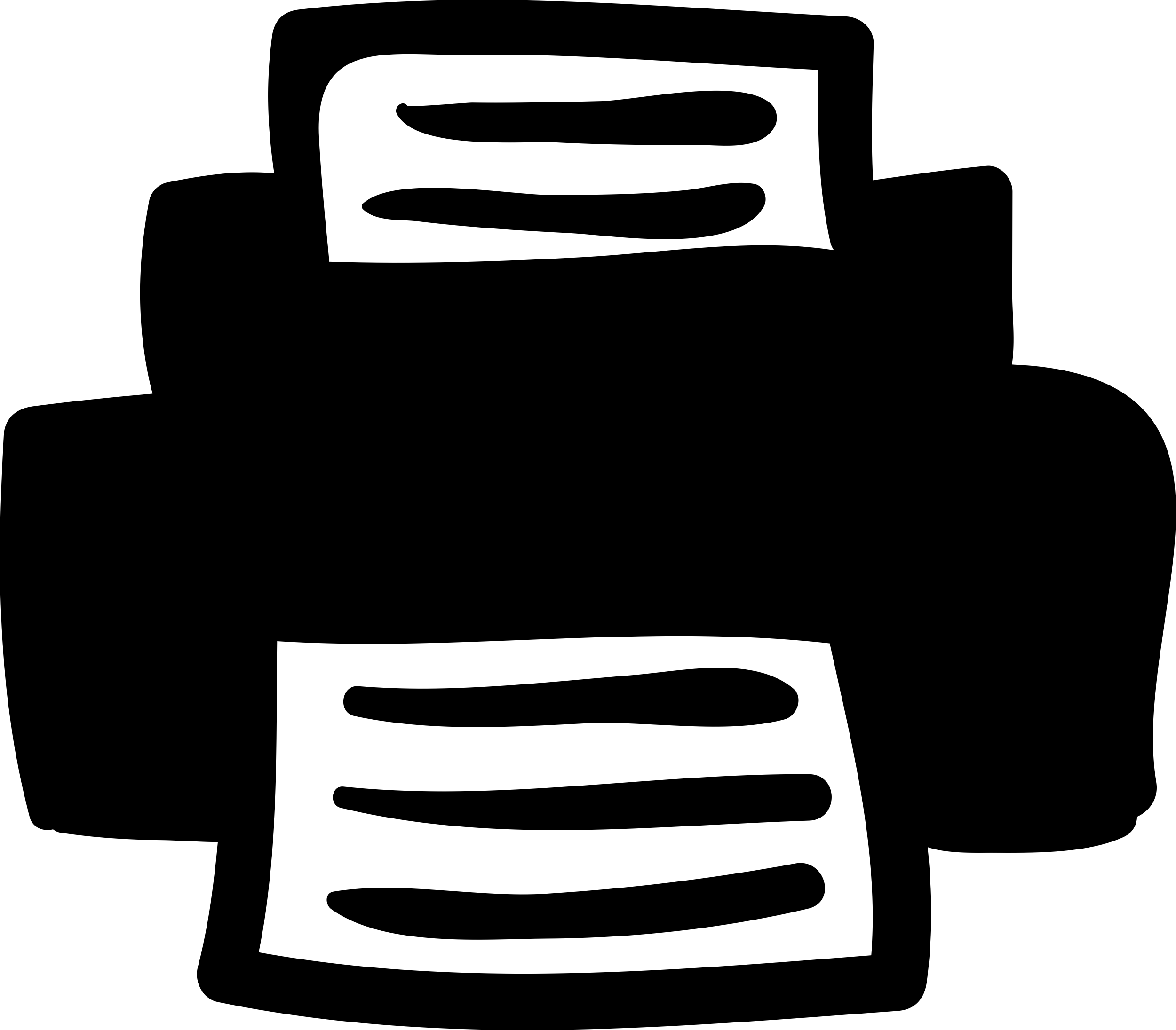Printer Hand Drawn Tool Stencil Svg Design File Free Vectors